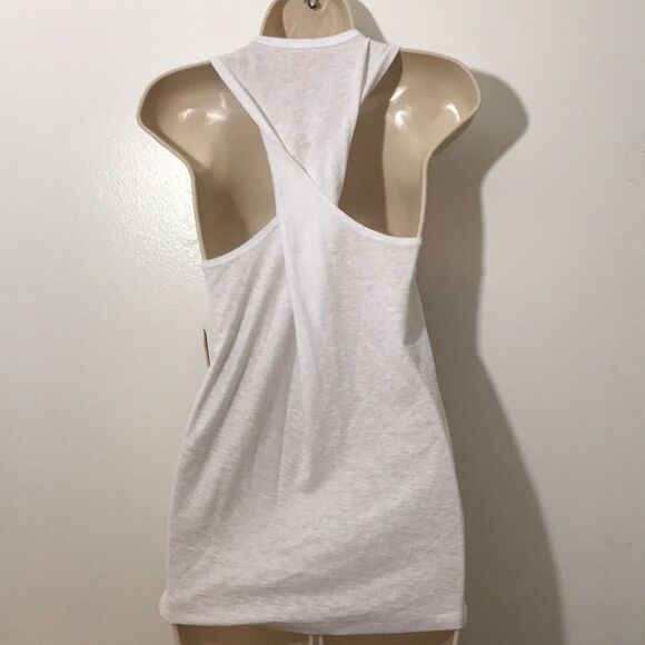 Rachel Roy Self Rule Women’s White Twisted Back Tank Top Size XS - Picture 2 of 4